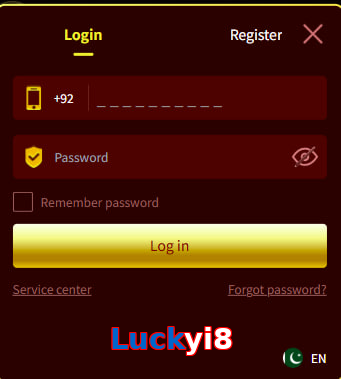 Luckyi8 login preview